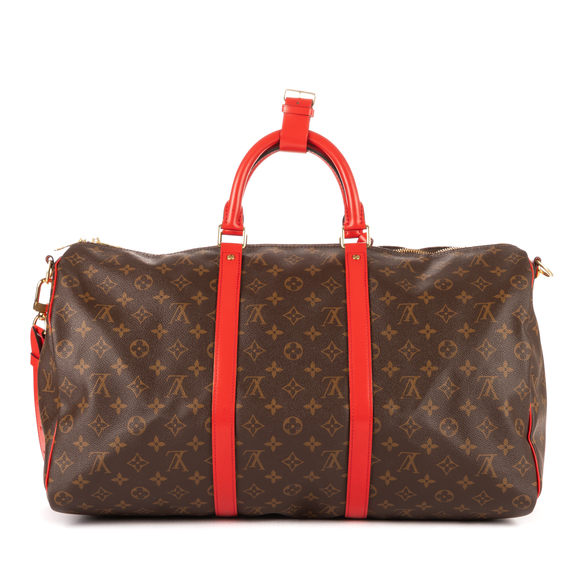 Louis Vuitton Keepall Bandouliere Macassar 50 - Picture 4 of 10